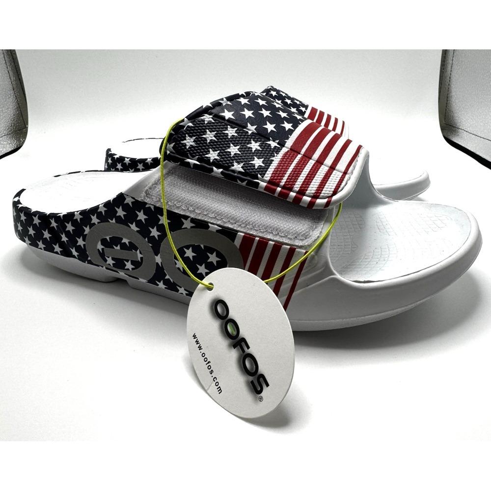 OOFOS Unisex OOAHH Sport Flex Limited Adjust/ Slide Sandals USA Size: M11/W13
